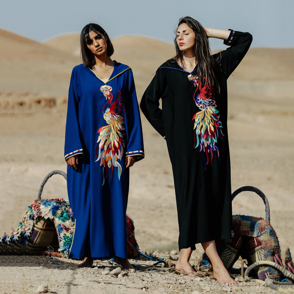 Birdy Djellaba Moroccan Dress